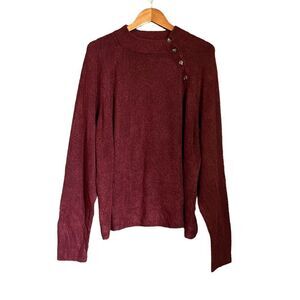 NWT! J. Crew Factory button sweater in extra soft yarn